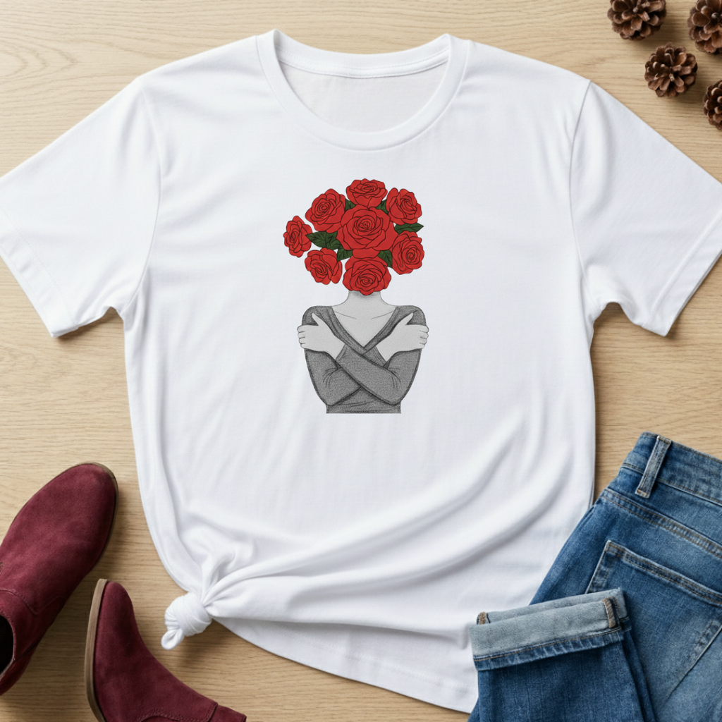 Face of Roses T-Shirt
