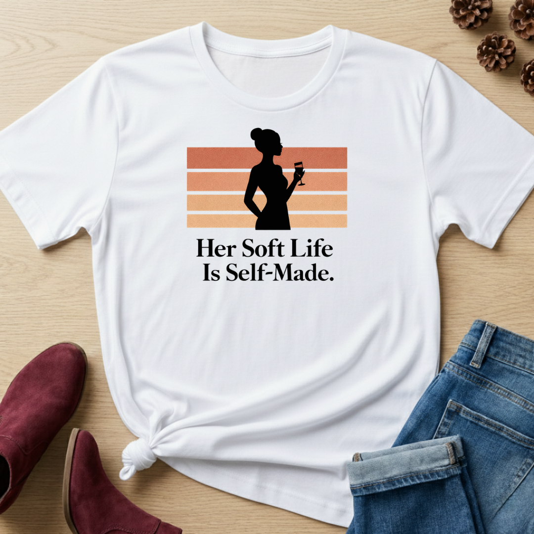 Her Soft Life is Self Made T-Shirt