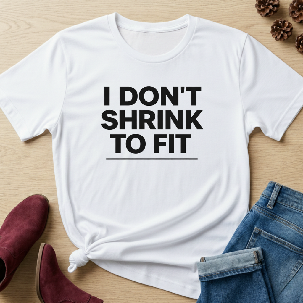 I Don't Shrink to Fit T-Shirt