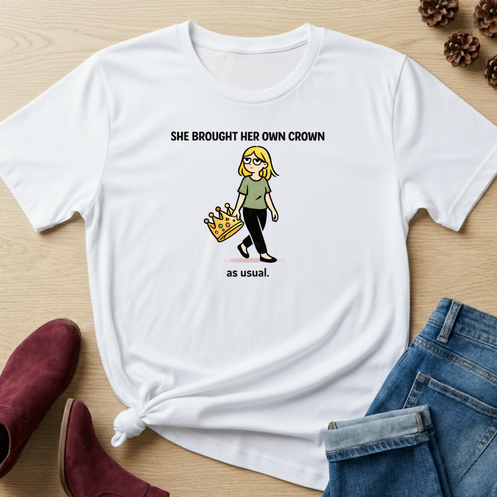 She Brought Her Own Crown T-Shirt