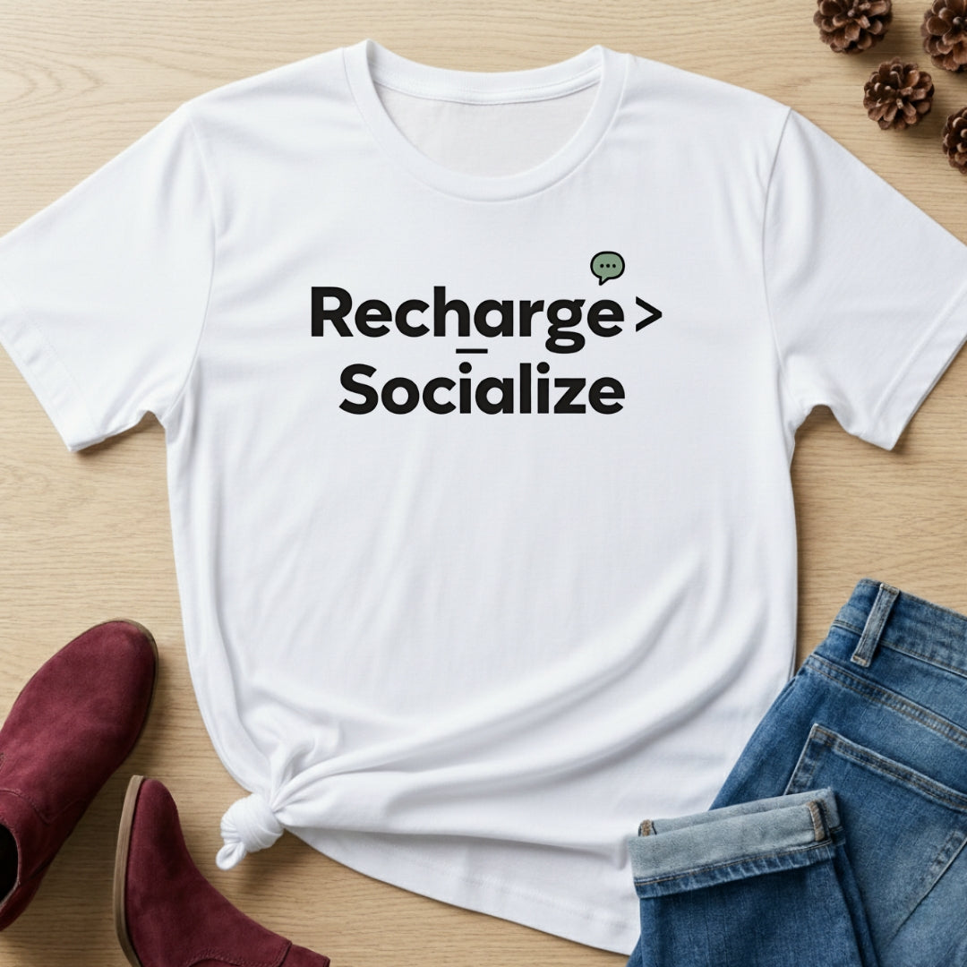 Recharge > Socialize T-Shirt