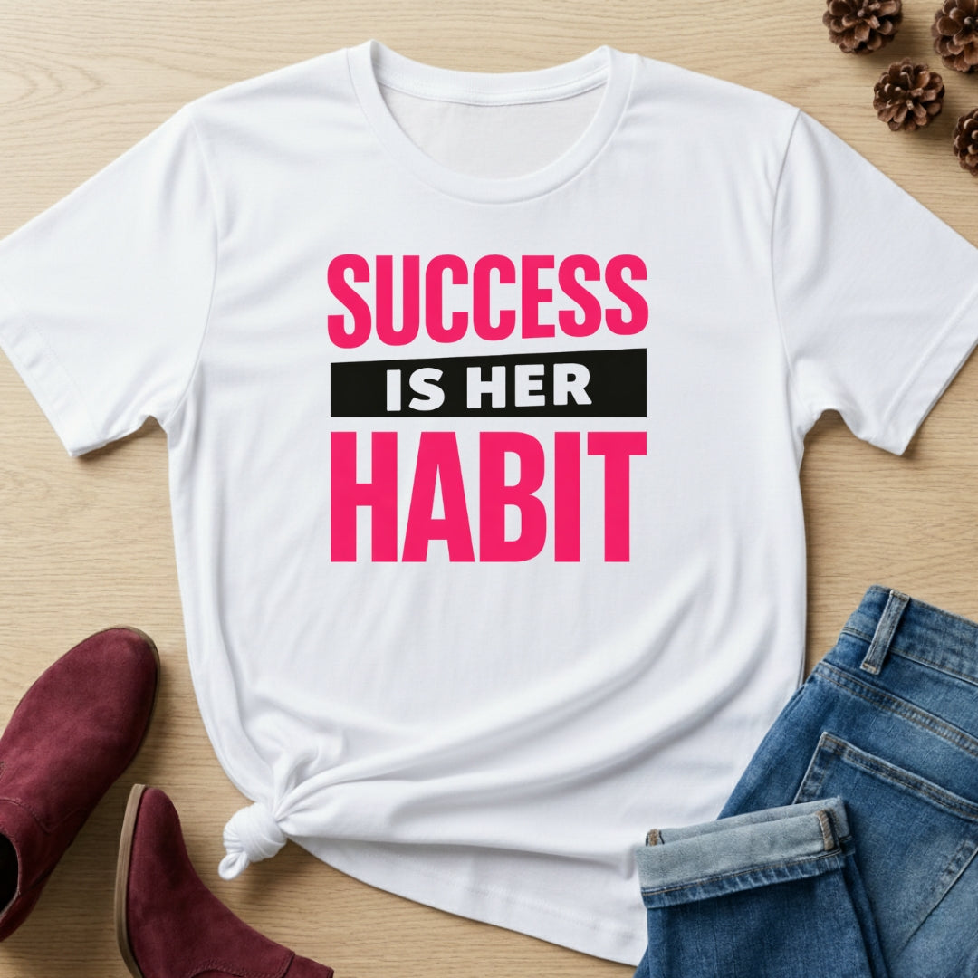 Success Is Her Habit T-Shirt