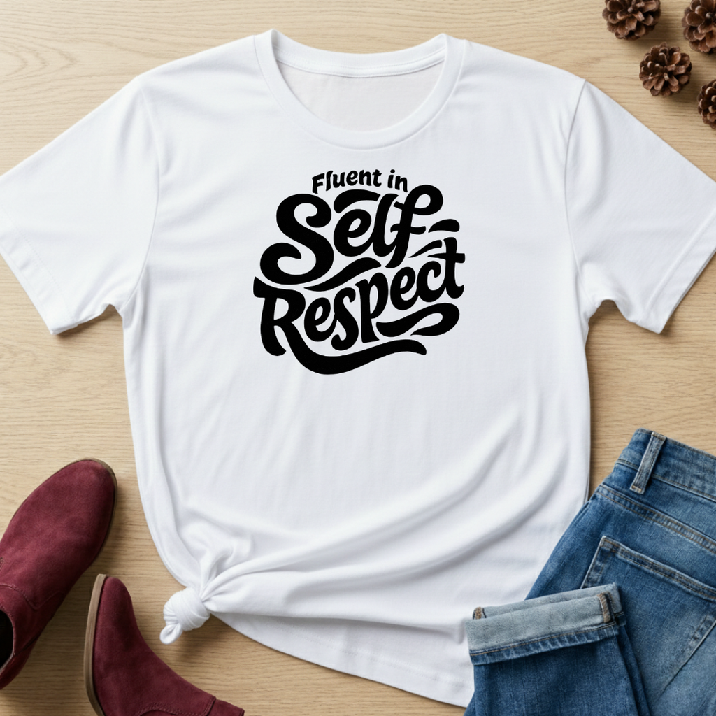 Fluent in Self-Respect T-Shirt