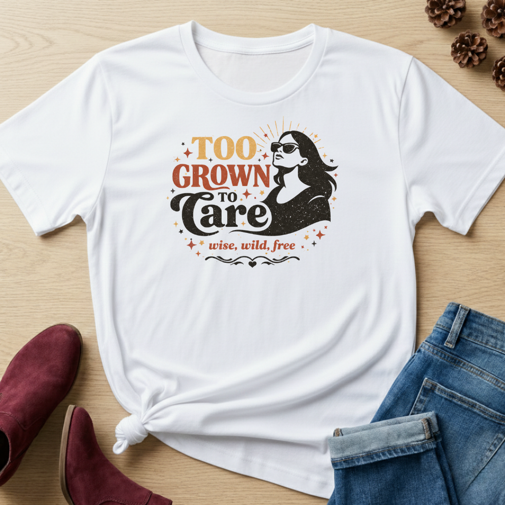 Too Grown to Care T-Shirt