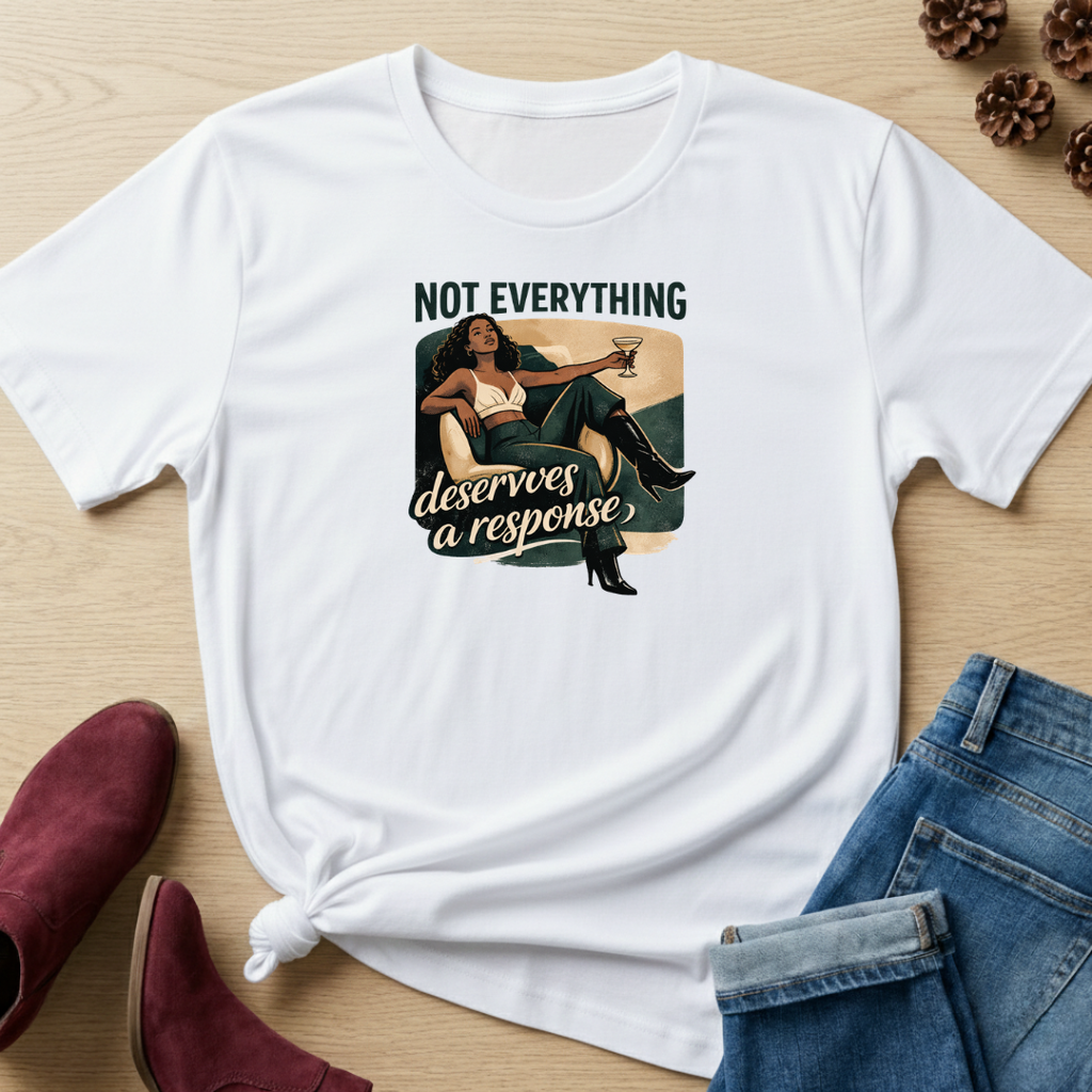 Not Everything Deserves a Response T-Shirt