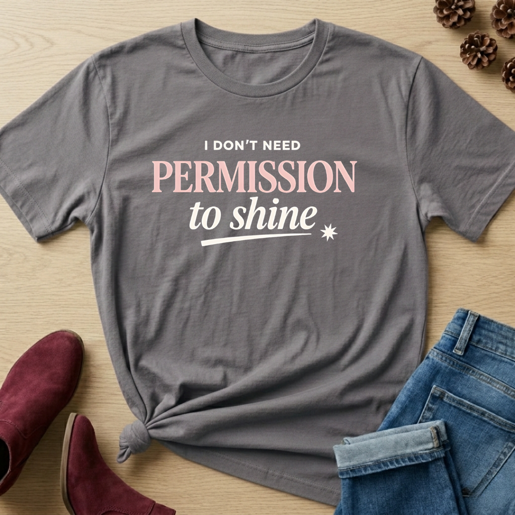 I Don't Need Permission to Shine T-Shirt